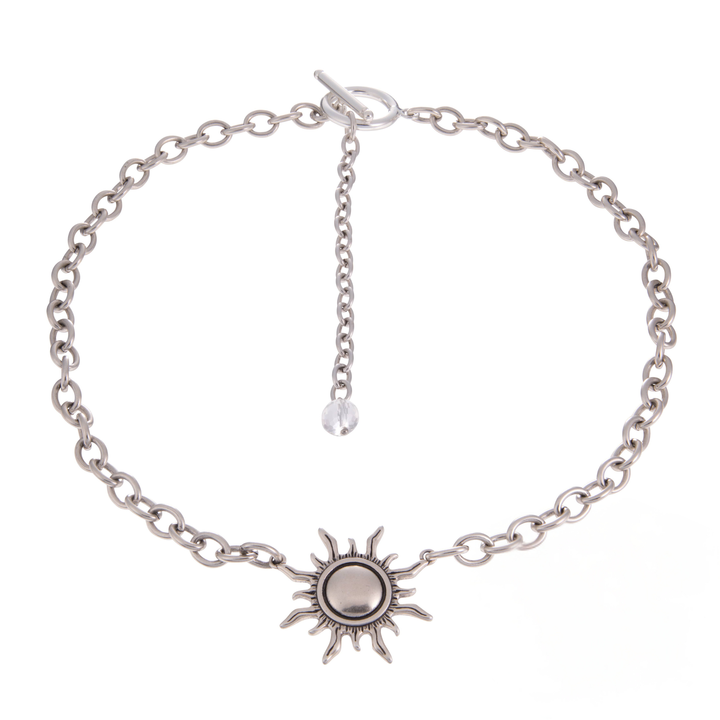 "Grateful" Sun Choker Necklace