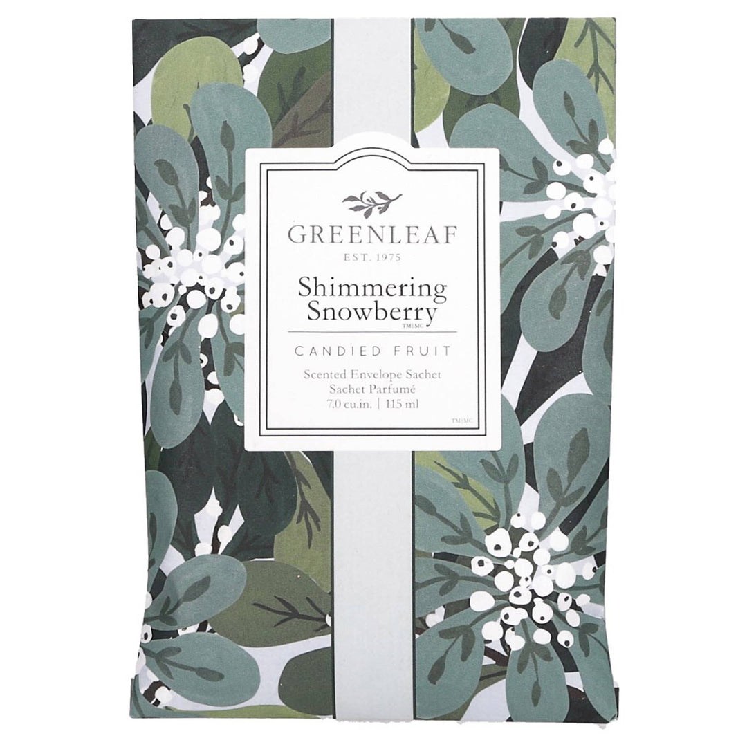 Shimmering Snowberry Large Sachet 18 Pack | Holiday