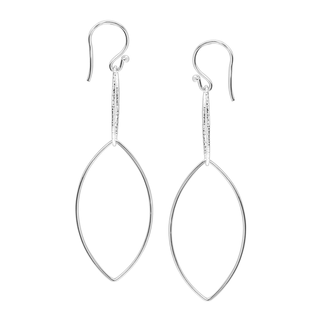 'Interlocking' Drop Earrings