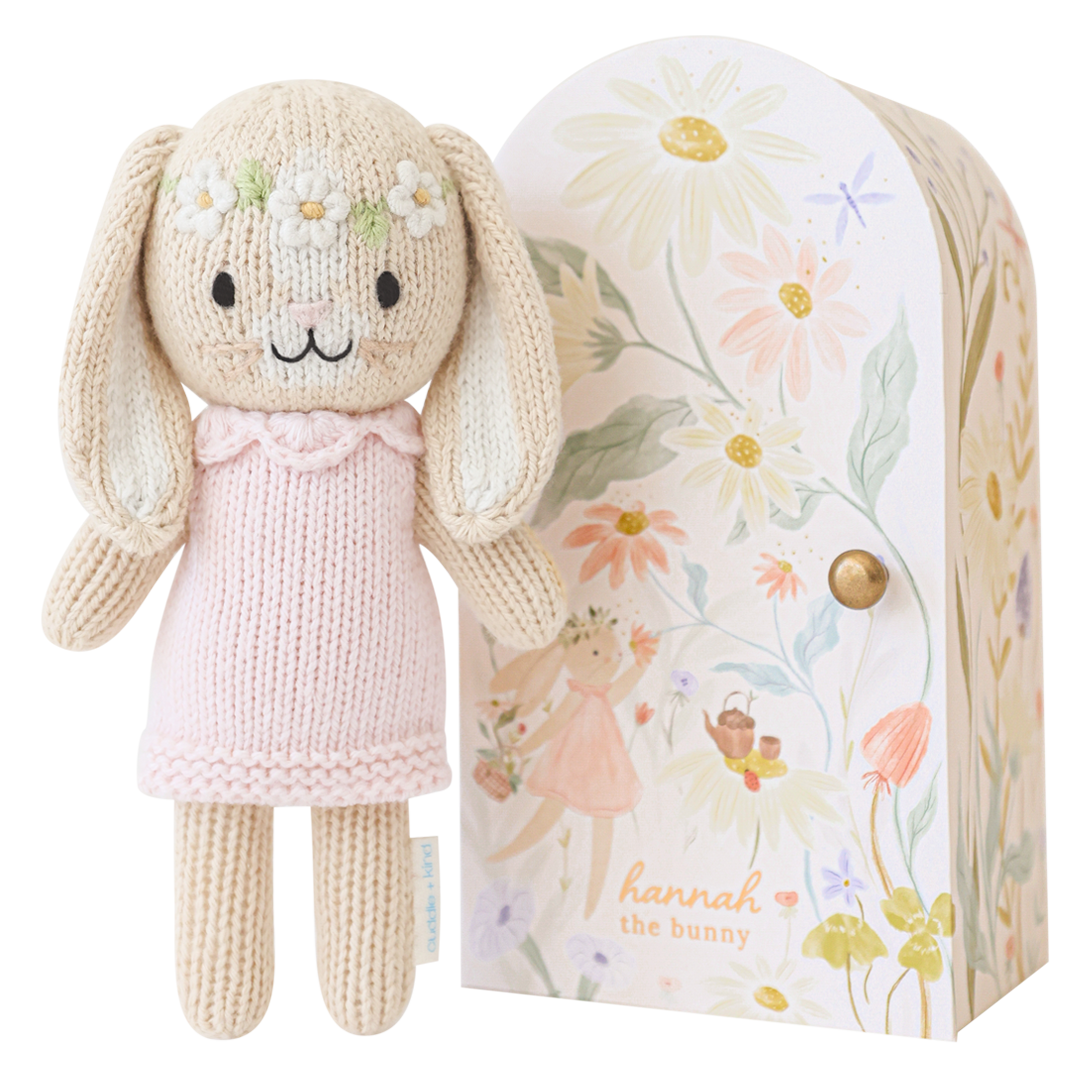 Tiny Hannah the Bunny (blush) - Gives 10 meals