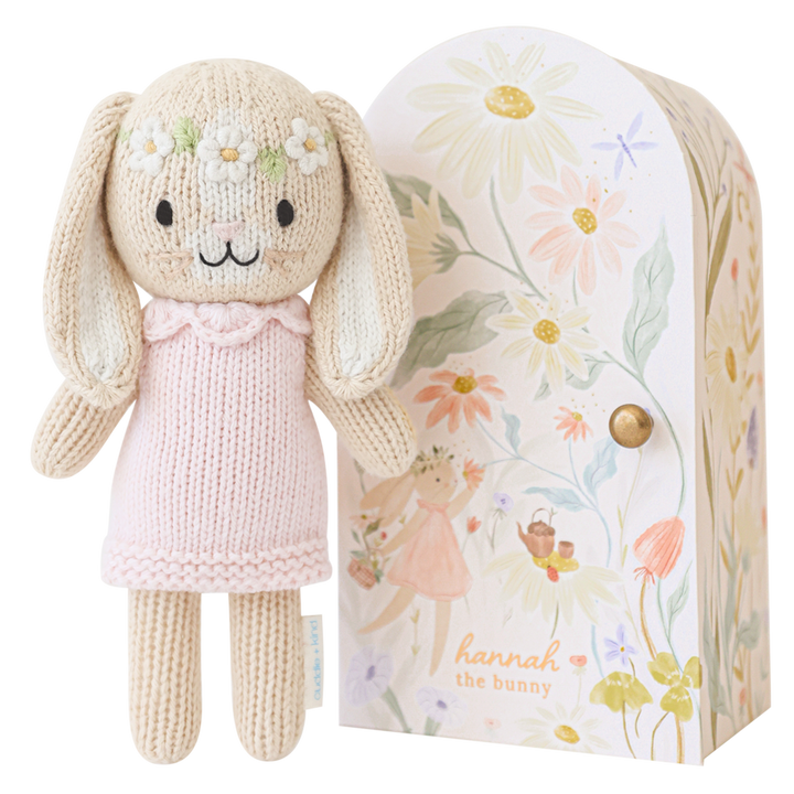 Tiny Hannah the Bunny (blush) - Gives 10 meals