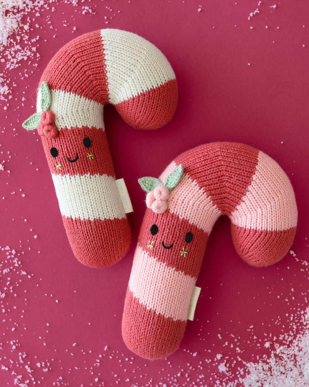 Baby candy cane (blush stripe)