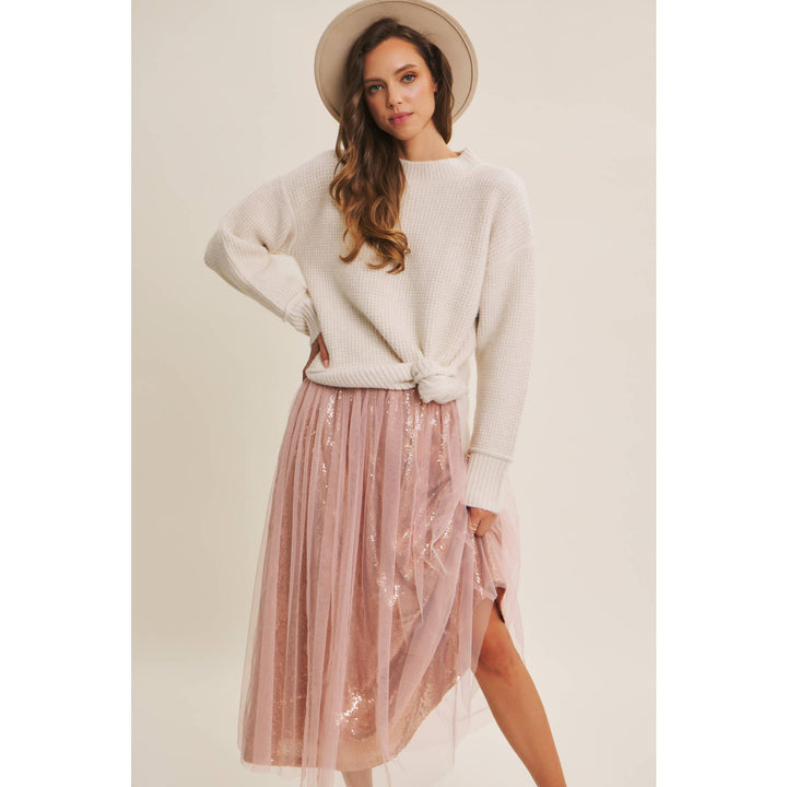 Recycled Blend Knit Sweater – Sustainable Cozy Style