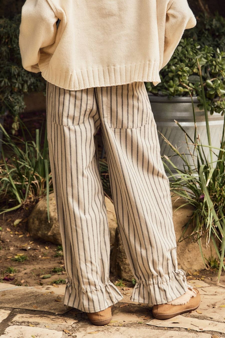 Striped Wide Leg Pants