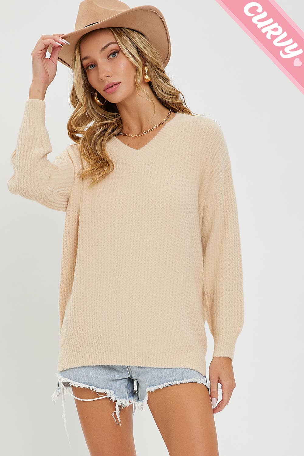 Everday Casual Sweater - Plus Size