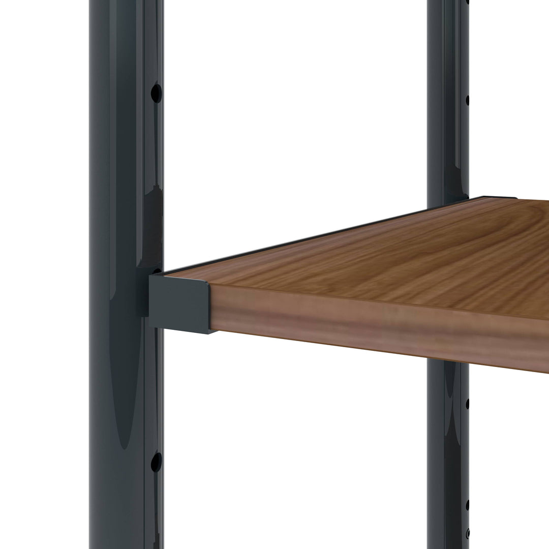 Pipeline Etagere Retail Display Tower - Grey Frame