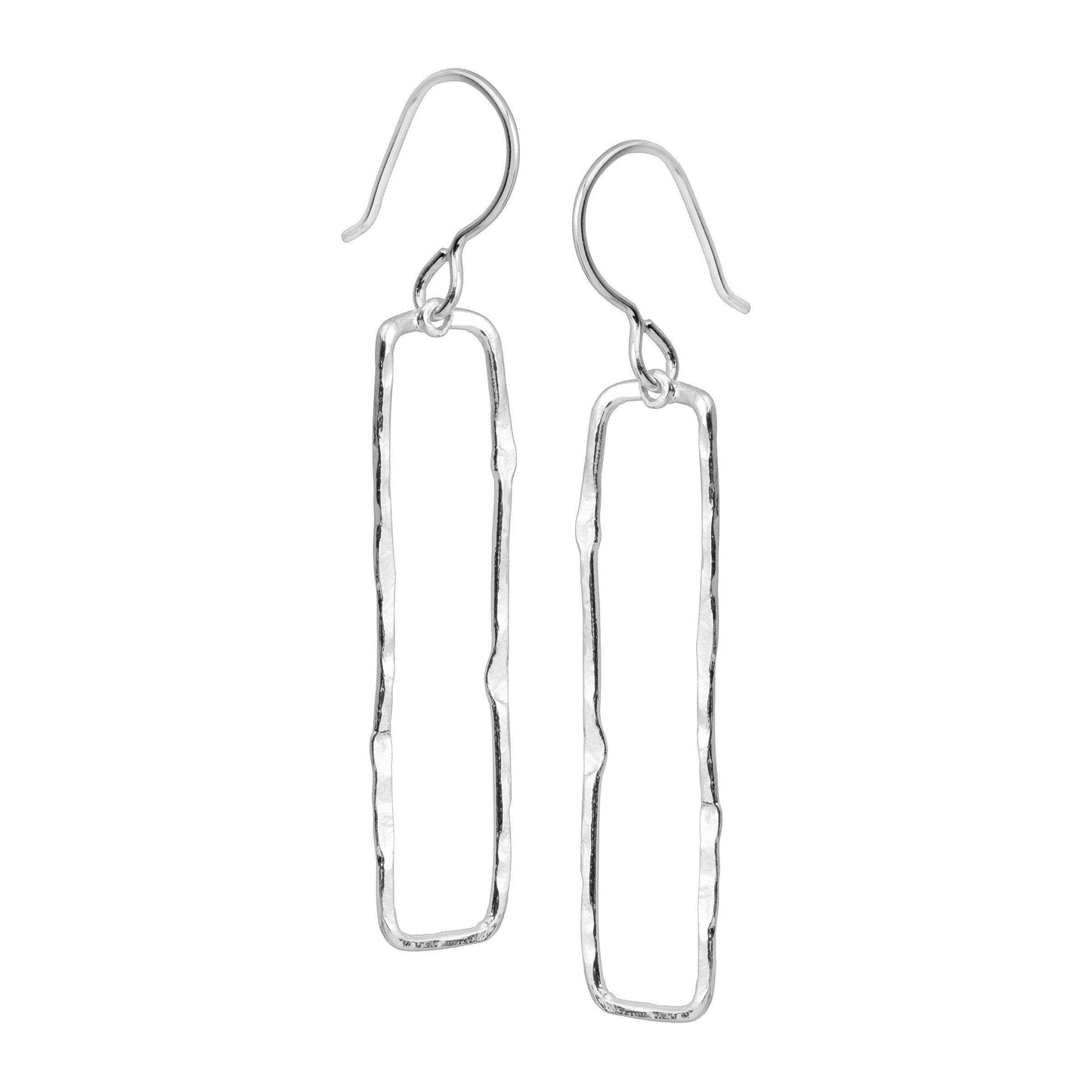 Silpada 'Balancing Act' Hammered Sterling Silver Earring