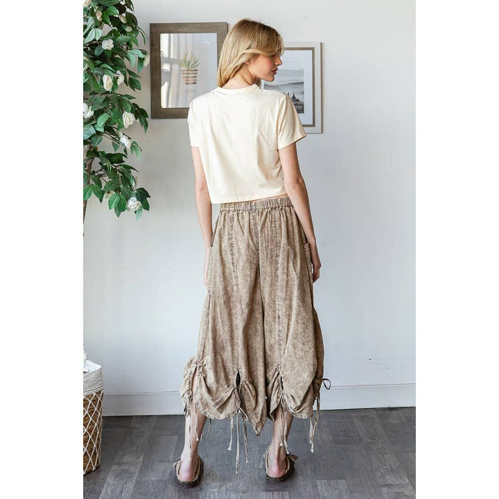 Mineral Washed Cinch Pants
