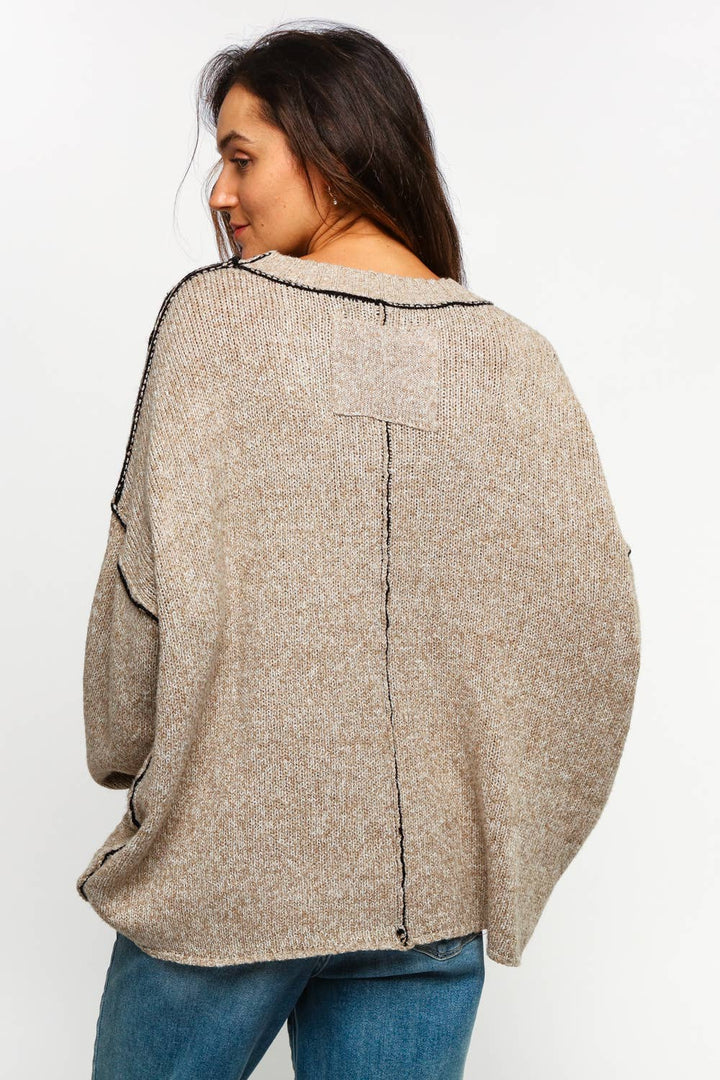 Cable Knit Sweater | Plus