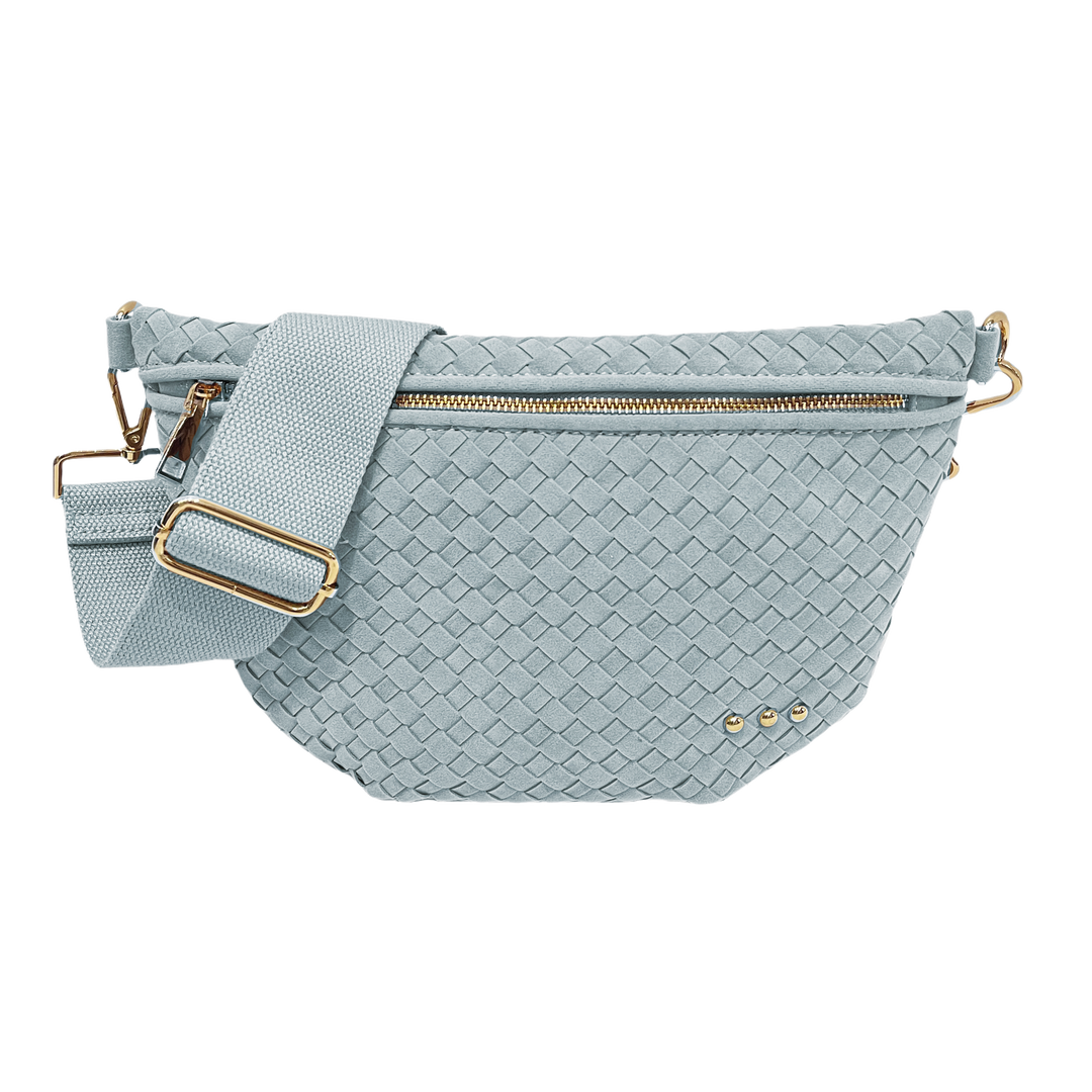 Westlyn Woven Bum Bag | Suede