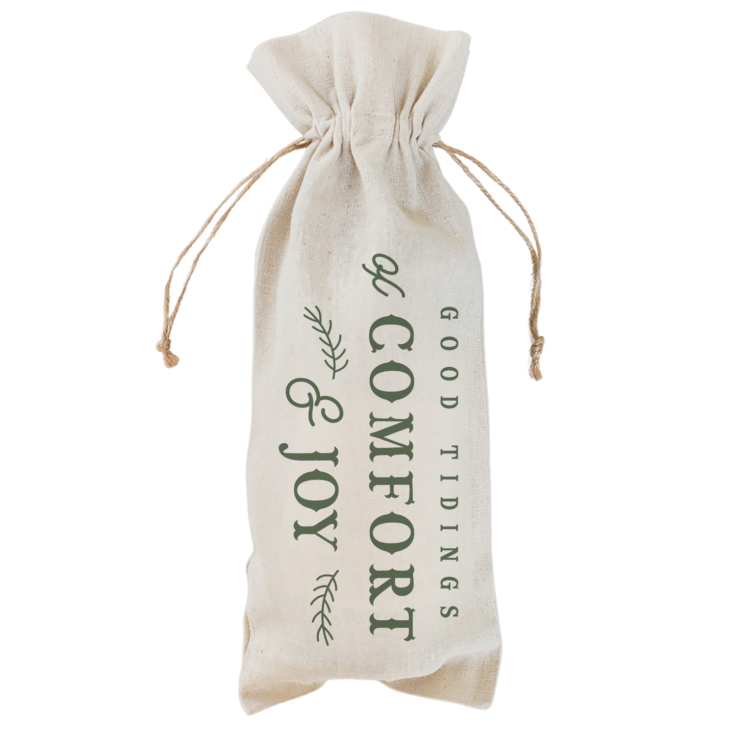 Good Tidings Wine Bag