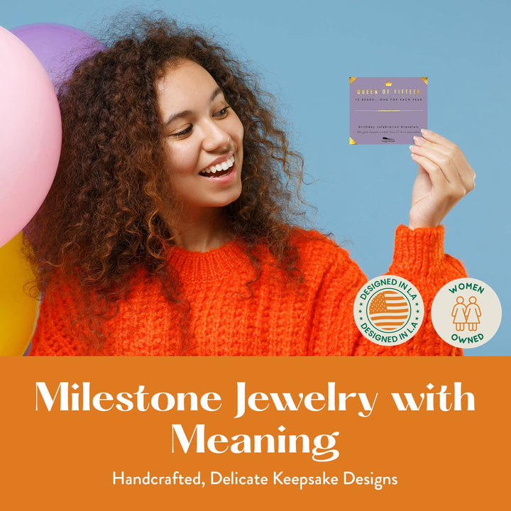 Milestone Birthday Bracelets
