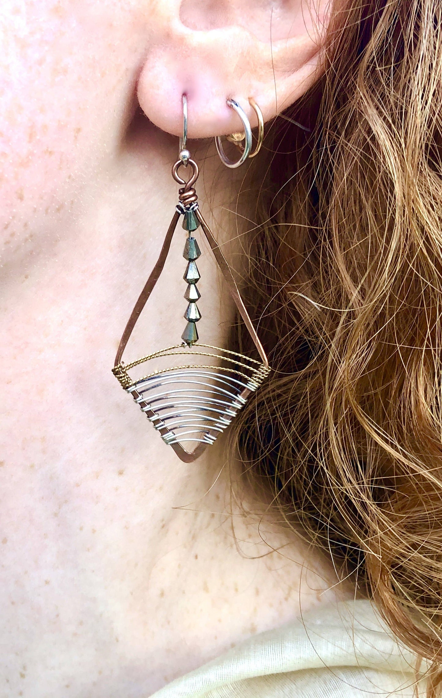 Pyrite Wanderlust Earrings