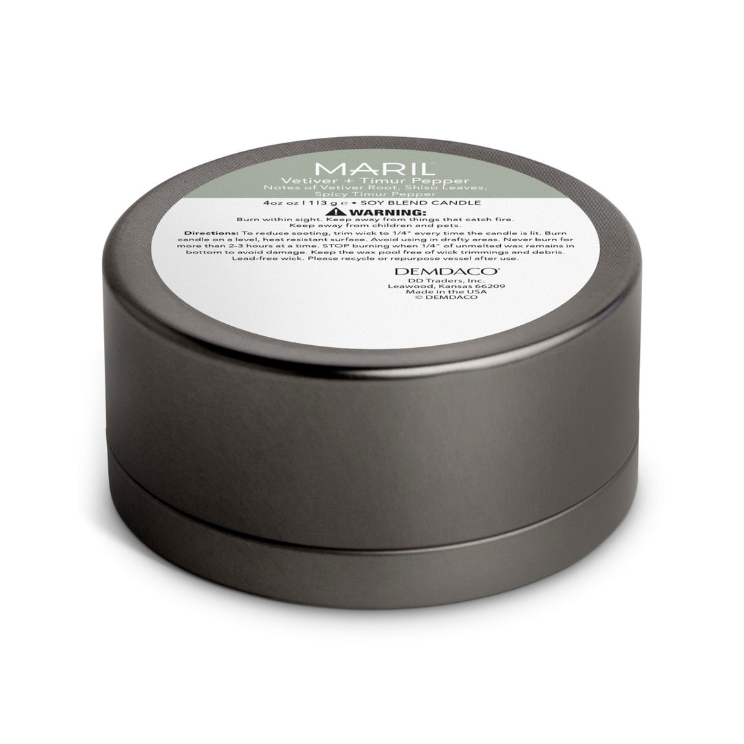 Vetiver + Timur Pepper - 4oz