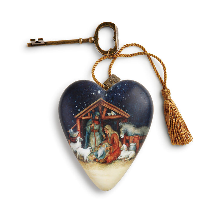 Art Heart  - O Holy Night Nativity