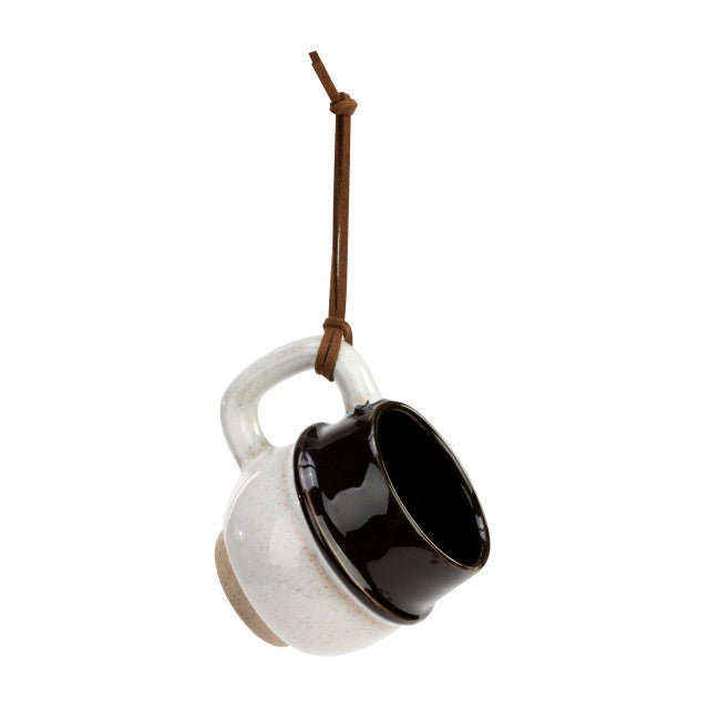 Snow Day Snowman Coffee Pod Mug Ornament