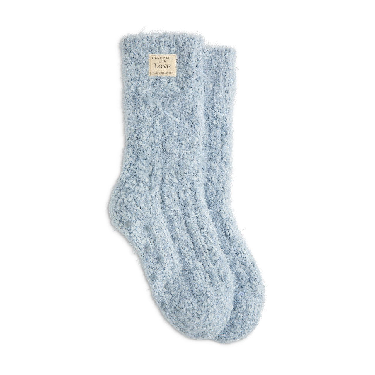 Women's Fuzzy Giving Socks with Grippers - Giving Collection