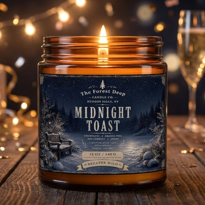 Midnight Toast | 12oz Candle