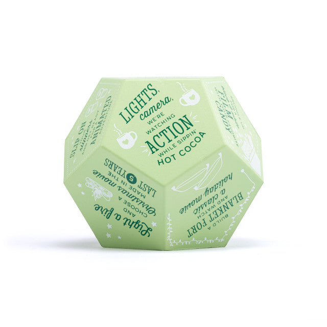 Holiday Movie Night 12-Sided Foam Dice