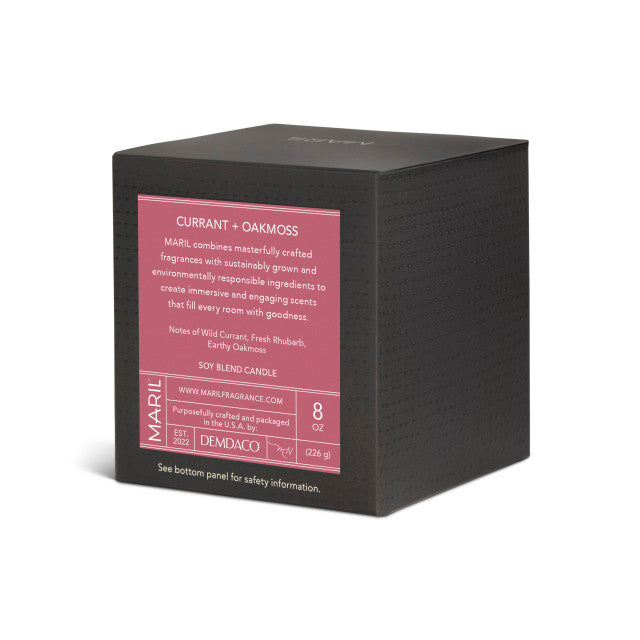 Currant + Oakmoss - 8oz