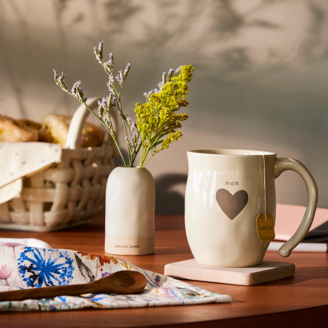 Mom Heart Mug