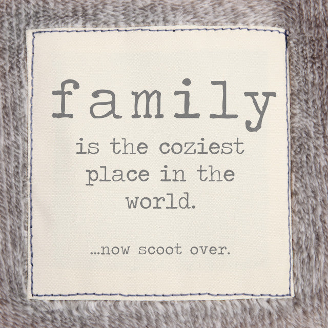 Together Time Family Mega Blanket - Warm Grey