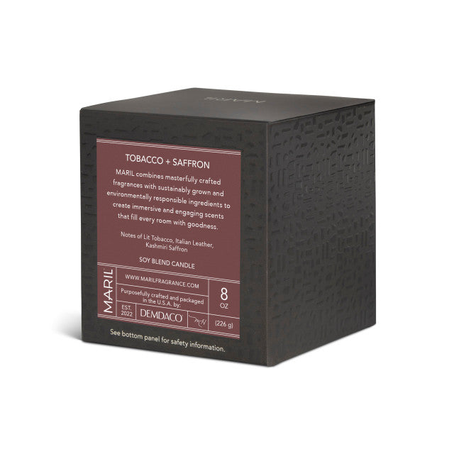 Tobacco + Saffron - 8oz