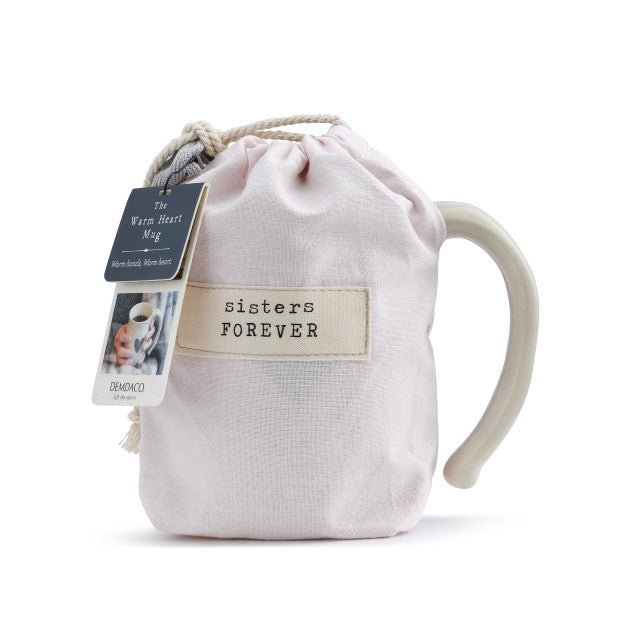 Sisters Forever Heart Mug