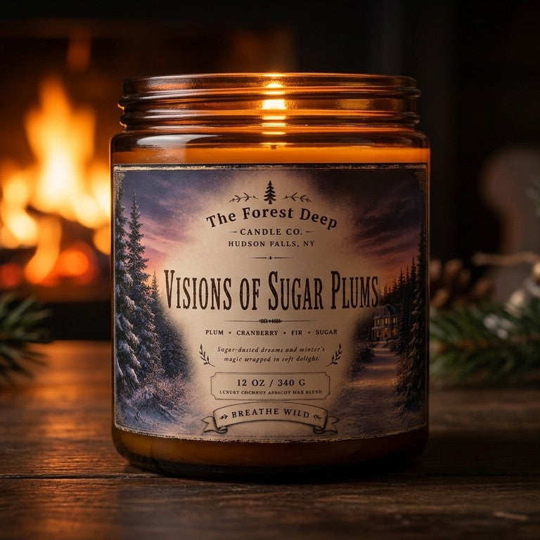 Visions of Sugar Plums | 12oz Candle