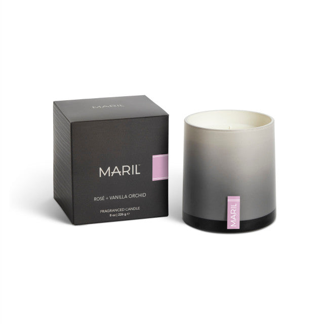 Rosé + Vanilla Orchid 8 oz. Candle