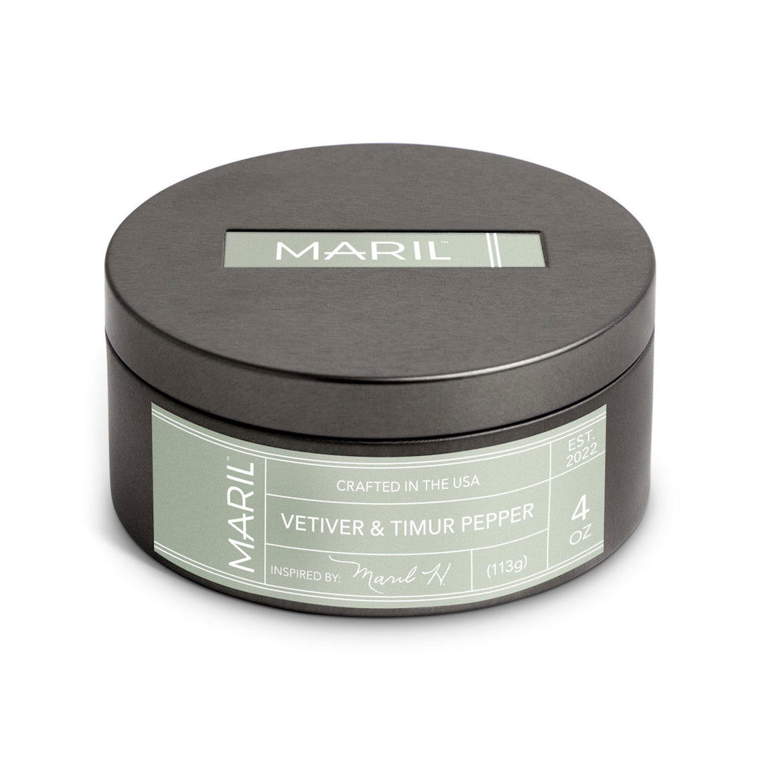Vetiver + Timur Pepper - 4oz
