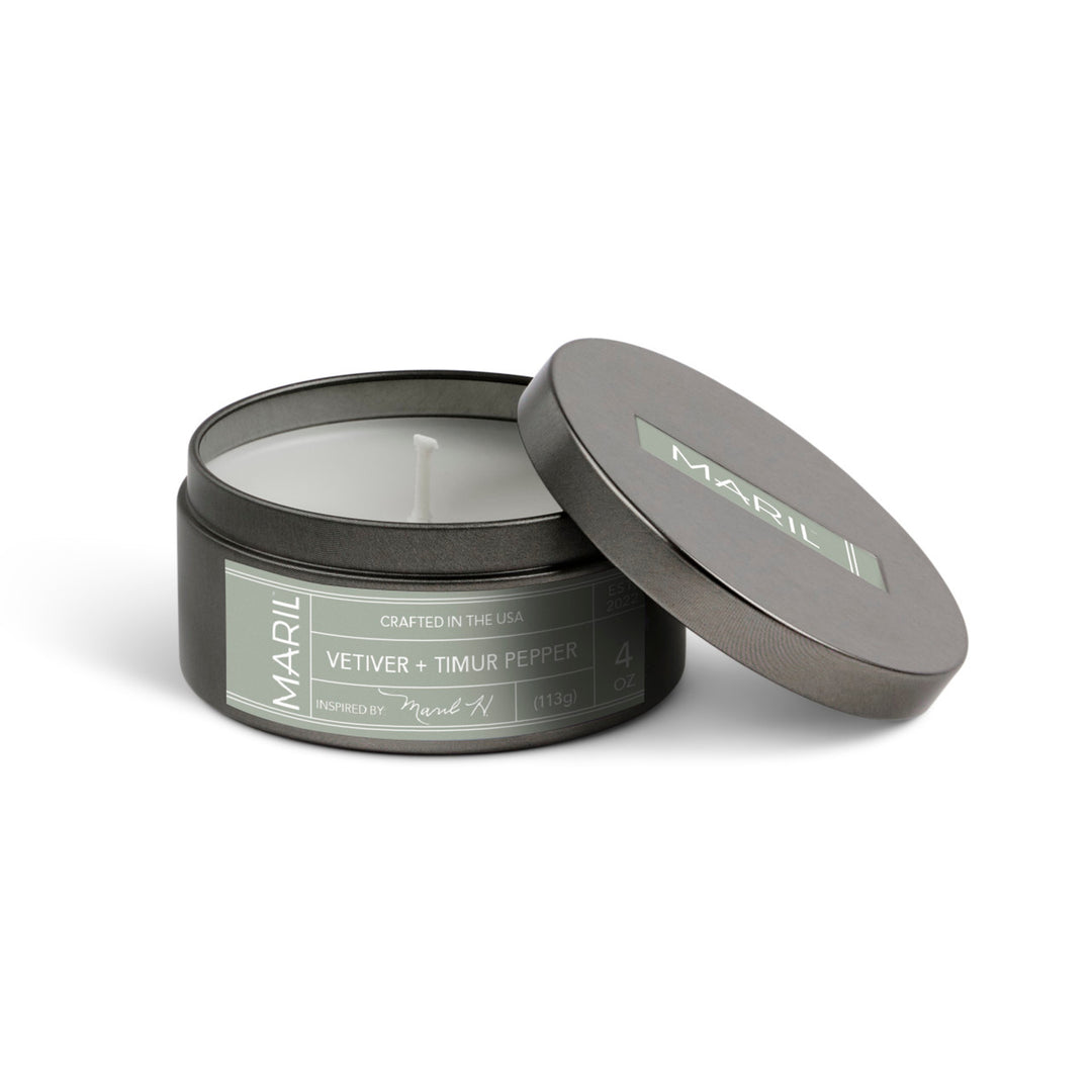 Vetiver + Timur Pepper - 4oz